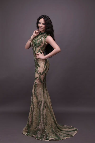 Ngắm vẻ đẹp gợi cảm của Hoa khôi Lại Hương Thảo - 2 Photographer: Nguyên Vũ, Make up: Sanhoo, Tóc Huy Anh
