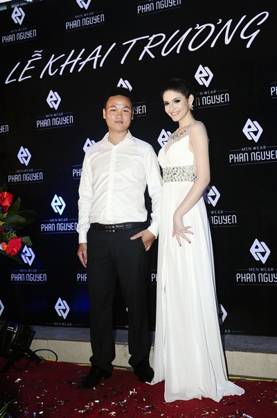 Andrea làm vedette trong show thời trang Nam Phan Nguyễn - 7 T.H