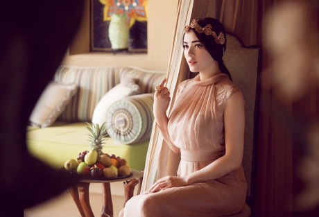 Lý Nhã Kỳ hóa thân thành nữ thần Hy Lạp - 1 Hà Thanh