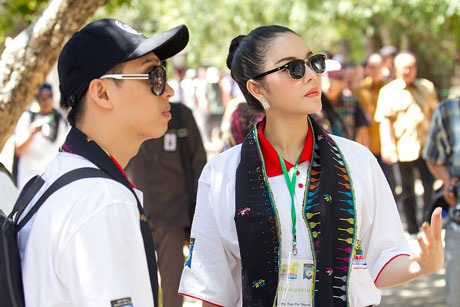 Cựu Đại sứ Du lịch Lý Nhã Kỳ gặp gỡ Tổng thống Indonesia