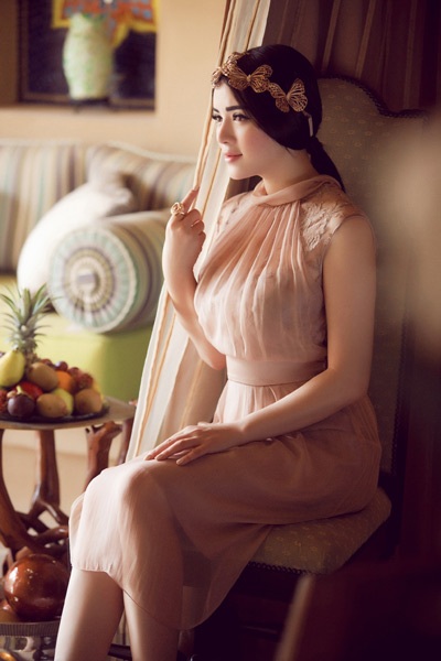 Lý Nhã Kỳ hóa thân thành nữ thần Hy Lạp - 4 Hà Thanh