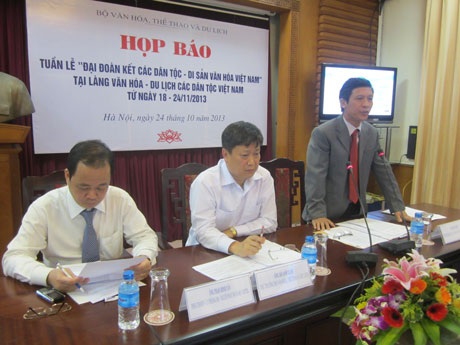 Tuần lễ Đại đoàn kết các dân tộc- Di sản Văn hoá Việt Nam - 1 Hình ảnh họp Tuần lễ Đại đoàn kết các dân tộc- Di sản Văn hoá Việt Nam