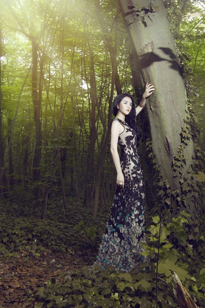 Lý Nhã Kỳ kiêu sa giữa khung cảnh lãng mạn của Pháp