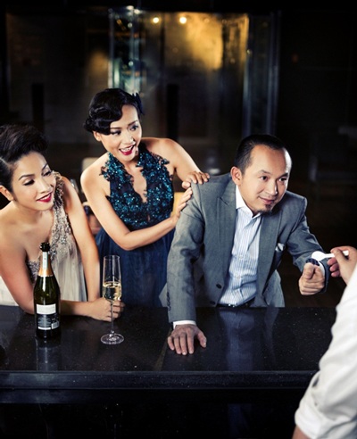 Mỹ Linh, Hồng Ánh và Quốc Trung “cạnh tranh”…trên bàn ăn - 3 Photographer: