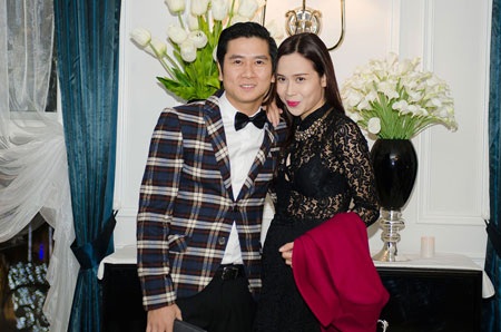 Tham dự sự kiện này còn có cặp đôi nghệ sỹ Lưu Hương Giang và Hồ Hoài Anh