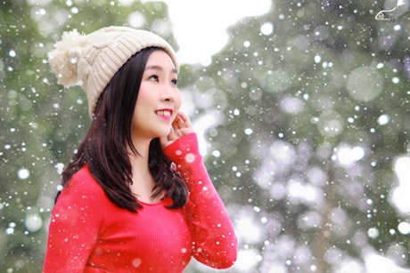 Thùy Candy dễ thương với sắc màu Giáng sinh - 1 Hà Thanh