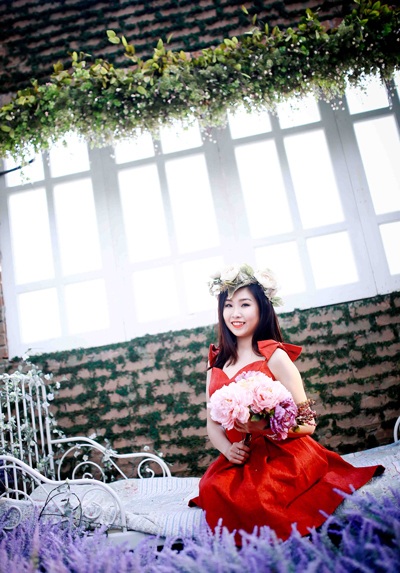 Thùy Candy dễ thương với sắc màu Giáng sinh - 4 Hà Thanh