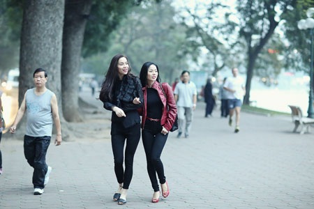 Hồ Ngọc Hà cùng Lệ Quyên dạo phố giảm...stress - 4 Hà Thanh