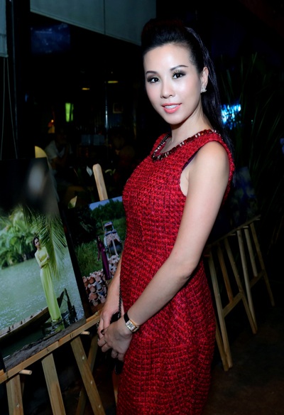 Một số hình ảnh vợ chồng Hoa hậu Thu Hoài và ca sỹ Quang Toàn