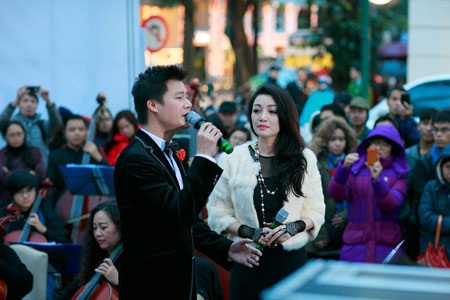 Quang Dũng- Phạm Thu Hà song ca ca khúc