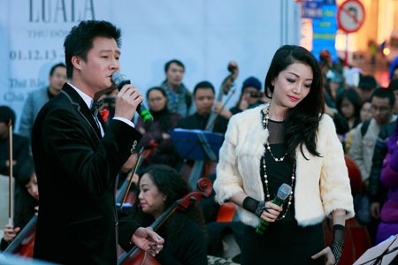 Quang Dũng- Phạm Thu Hà song ca ca khúc