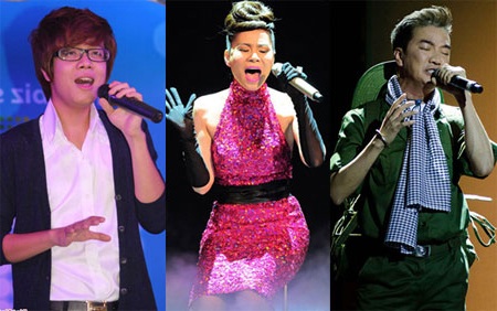 Bùi Anh Tuấn, Thu Minh và Đàm Vĩnh Hưng chạy đua đến giải thưởng Bài hát của năm trị giá 1 tỷ đồng