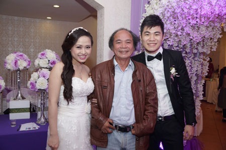 Đám cưới hạnh phúc của Phương Thanh và anh trai Hương Tràm - 9 Nhạc sỹ Nguyễn Trọng Tạo cũng đến dự tiệc cưới