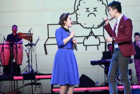 Một số hình ảnh đẹp trong liveshow Bài hát yêu thích tháng 2/2014