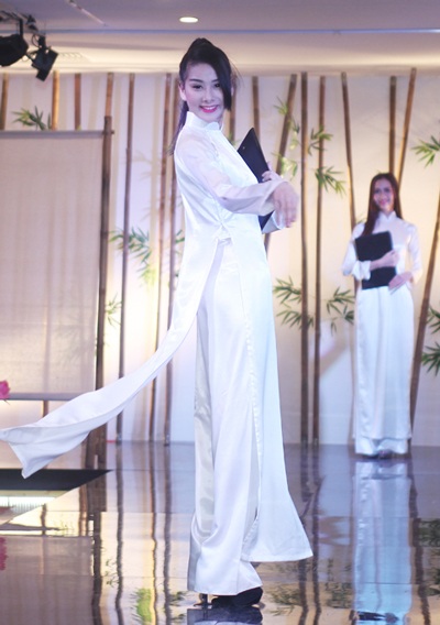 Ấn tượng người đẹp Việt trong tà áo dài - 8 Hà Thanh