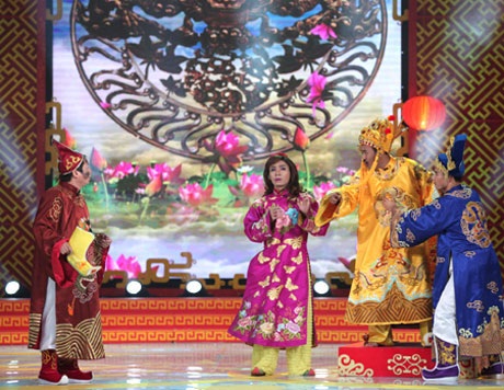 Hình ảnh trong chương trình Táo quân 2014