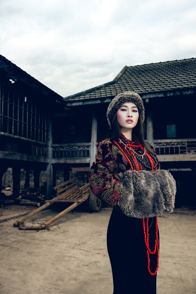 Siêu mẫu Quỳnh Thy khoe dáng ở Mộc Châu - 7 <b style=mso-bidi-font-weight:
normal>