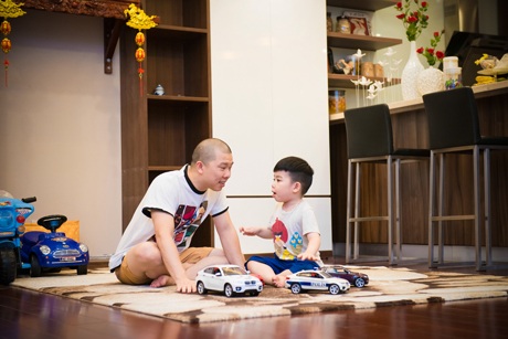 Ngắm căn hộ “triệu đô” của diễn viên Hải Anh - 23 Căn hộ sang trọng là nơi chốn đi về bình yên của cả gia đình diễn viên Hải Anh