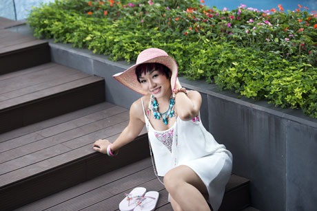 “Gái một con” Thái Thùy Linh ngày càng quyến rũ - 3 Hà Thanh