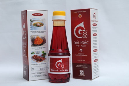 Dầu gấc - Dinh dưỡng thiết yếu cho sĩ tử mùa thi - 3 Sản phẩm dầu gấc Việt Nam G8 và Vinaga