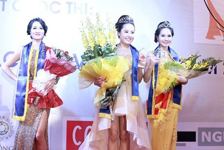 Thi “chui”, BTC “Nữ hoàng sắc đẹp” bị phạt mức cao nhất - 1 Các người đẹp đoạt danh hiệu cuộc thi Nữ hoàng sắc đẹp Việt Nam 2014