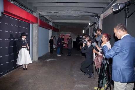 Một số hình ảnh Lý Ŏhã Kỳ tại show diễn thời trang Dice Kayek tại Pháp