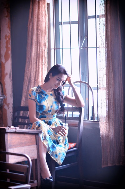 Vẻ đẹp dịu dàng của cựu người mẫu Thúy Hằng - 5 Hà Thanh
