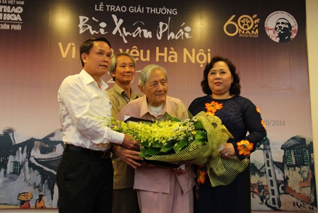 Nhà Hà Nội học 100 tuổi giành giải thưởng Lớn “Bùi Xuân Phái” - 1 Nhà Hà Nội học 100 tuổi giành giải thưởng Lớn “Bùi Xuân Phái”
