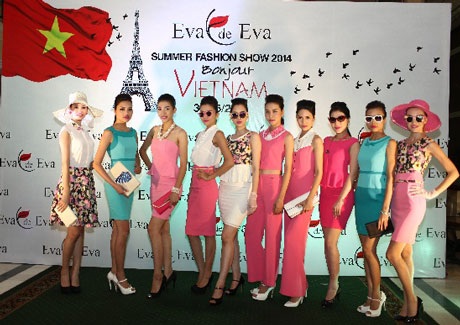 Eva de Eva - thương hiệu duy nhất tham gia Đep Fashion Run Way 3 - 11 Summer Fashion Show 2014: “Bonjour Vietnam”