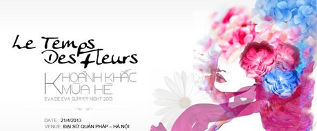 Eva de Eva - thương hiệu duy nhất tham gia Đep Fashion Run Way 3 - 8 Summer Fashion Show 2013: Le Temps De Fleur