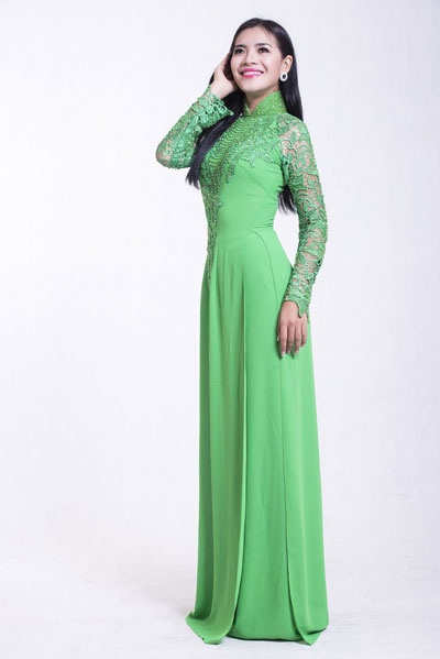 Hoa hậu Phu nhân áo dài Bích Dự dịu dàng khoe sắc - 11 <b style=mso-bidi-font-weight:
normal>Hà Thanh
