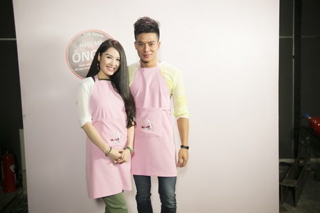 Ca sĩ Quế Vân tình tứ với Hiếu Nguyễn - 4 Lỡ cơ hội cùng tham gia Cuộc đua kỳ thú 2014, Hiếu Nguyễn rủ Quế Vân cùng tham gia cuộc thi nấu ăn
