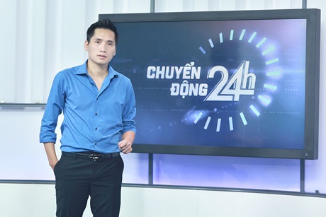 MC “Chuyển động 24h” háo hức trước giờ lên sóng - 6 MC Quốc Khánh