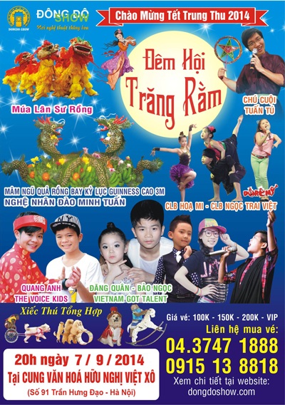 Quán quân Giọng hát Việt nhí Quang Anh đón Trung thu Hà Nội - 2 Đêm hội Trăng rằm hứa hẹn nhiều món quà bất ngờ, hấp dẫn cho các em nhỏ