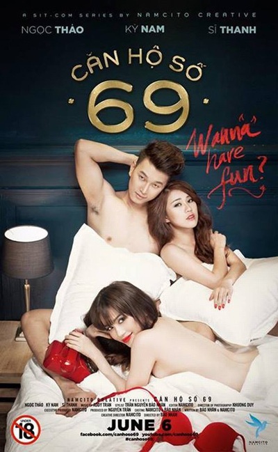 Nhà sản xuất bộ phim 18+ “Căn hộ 69” đang lẩn trốn - 1 Poster phim tập 1 phim Căn hộ 69 dán nhãn 18+