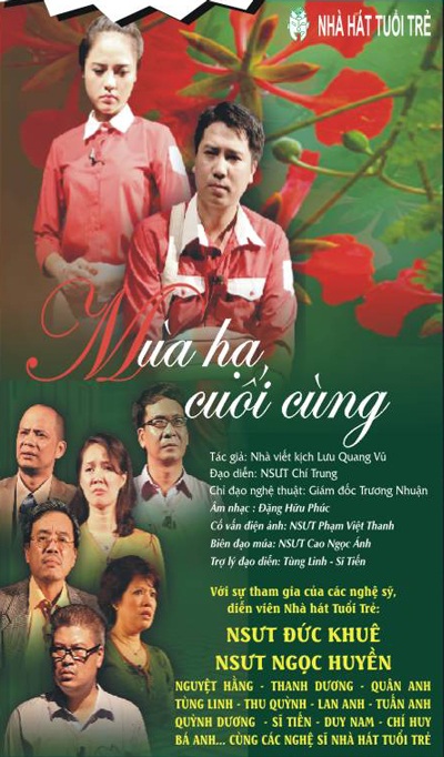 “Mùa hạ cuối cùng”- Nhà hát Tuổi trẻ ngày 1/9