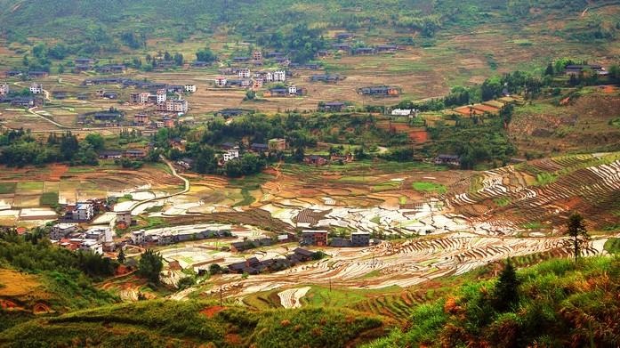 Ngỡ ngàng trước vẻ đẹp bức tranh đồng quê Trung Quốc - 4 Đẹp mê hồn những bức tranh đồng quê Trung Quốc