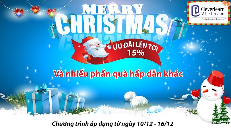 Tưng bừng và ấm áp Giáng sinh tại Cleverlearn