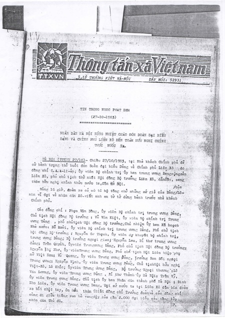 Báo chí Việt Nam đưa về chuyến thăm