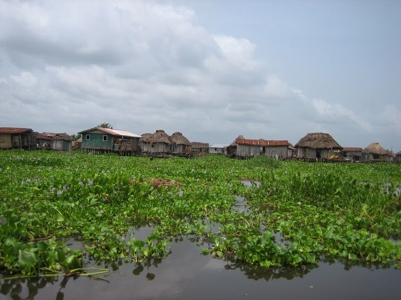 Một phiên chợ tại Ganvie