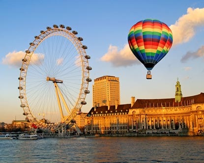 New York sẽ có vòng đu quay lớn nhất thế giới - 4 Vòng đu quay London Eye, 130 mét