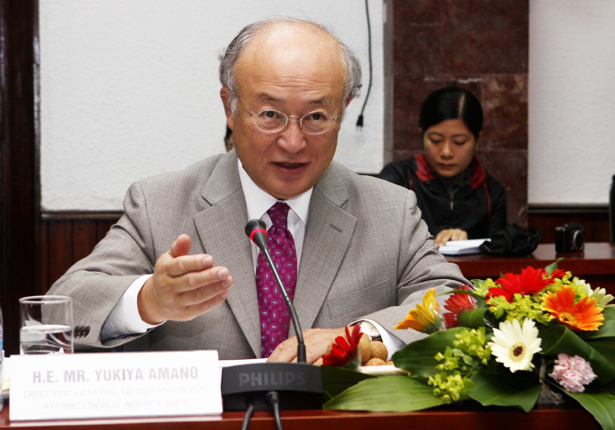 Tổng giám đốc IAEA đến Việt Nam - 1 Tổng giám đốc Cơ quan năng lượng nguyên tử quốc tế Yukiya Amano (Ảnh Bộ KH & CN)