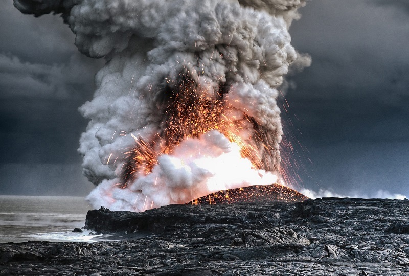 Núi lửa Kilauea trên đảo Hawaii