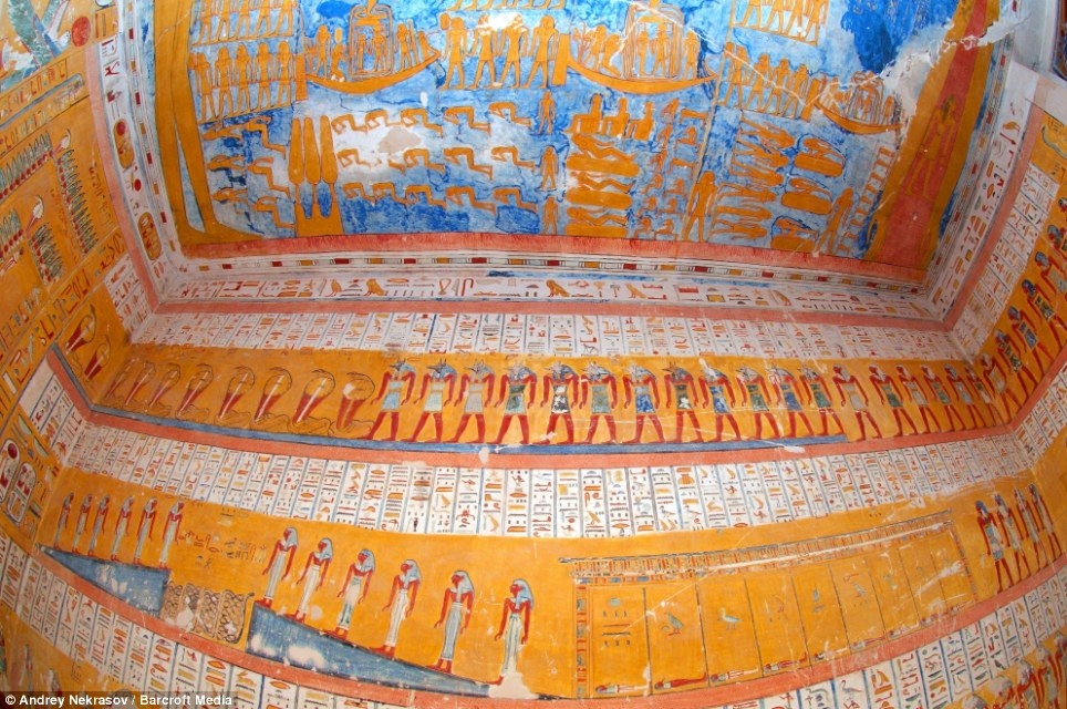Bên trong ngôi mộ có niên đại 3.000 nơi hoàng đế Ramesses IV an nghỉ