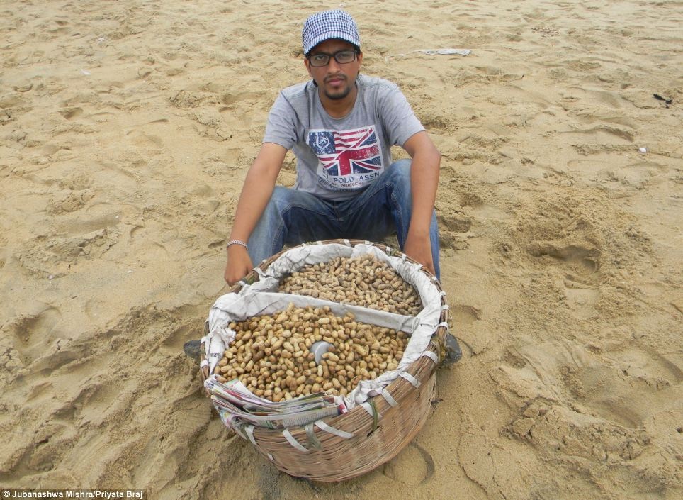 Người bán hàng rong tại bang Tamil Nadu