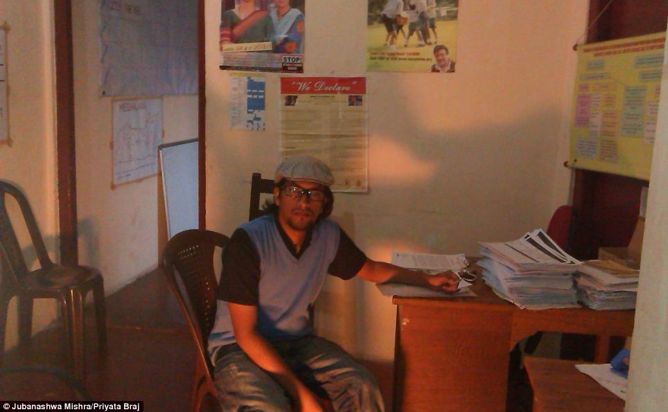 Một tình nguyện viên tích cực của hoạt động
phòng chống HIV tại bang Meghalaya, đông bắc Ấn Độ