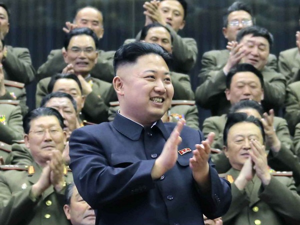 Điện mừng ông Kim Jong Un được bầu là lãnh đạo tối cao - 1 Nhà lãnh đạo CHDCND Triều Tiên Kim Jong-un. (Nguồn: Yonhap/TTXVN)