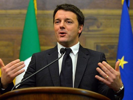 Thủ tướng Cộng hòa Ý Matteo Renzi (Ảnh usatoday)