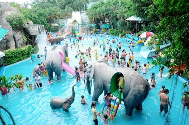 Công viên Việt Nam lọt vào top những công viên hàng đầu châu Á - 3 Công viên nước Đầm Sen