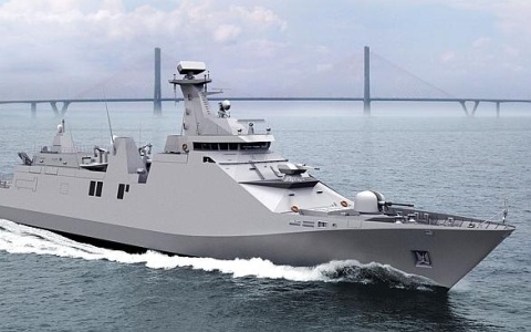 Mô hình chiếc tàu mà Việt Nam đóng cho Australia